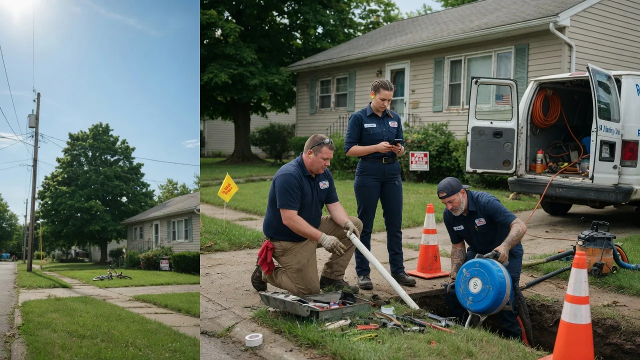 Sewer Line Repair in West Charleston, VT near me